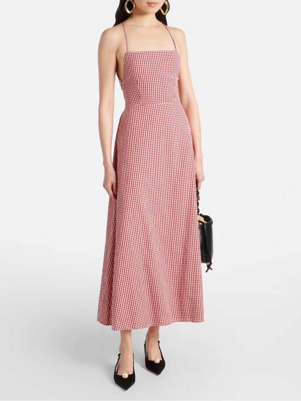 Posse Lori Dress in Red Gingham - Picture 4 of 5